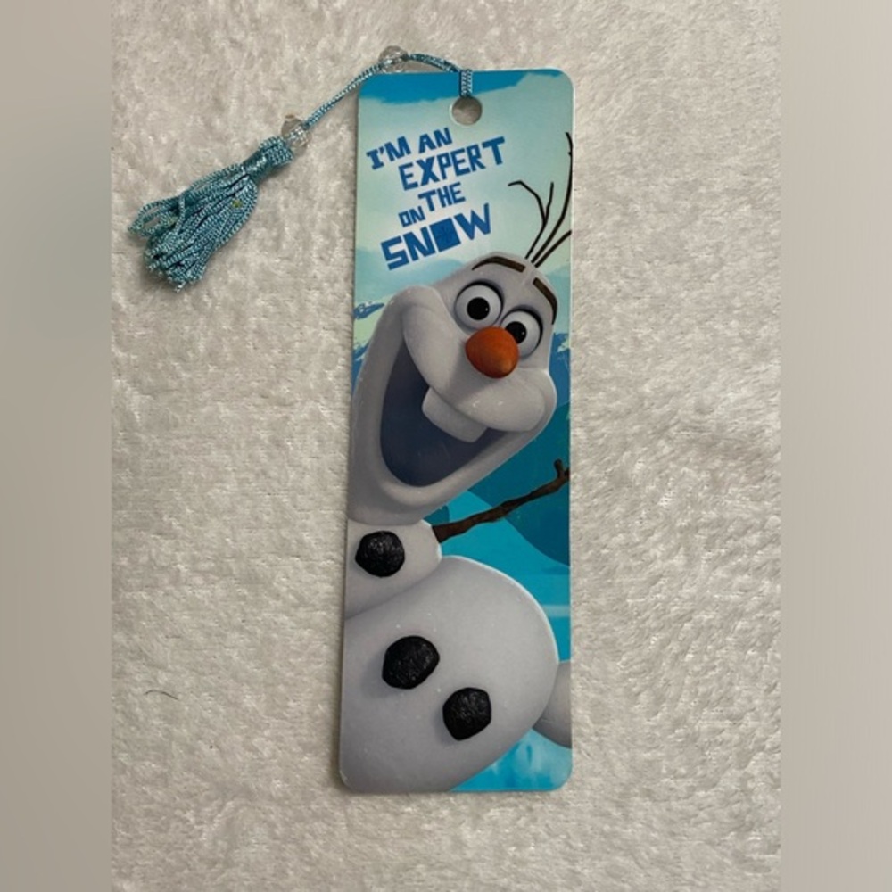 Disney Frozen Olaf Bookmark Tassel
